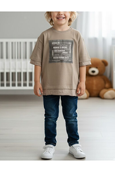 Evendi T-shirt, Brown