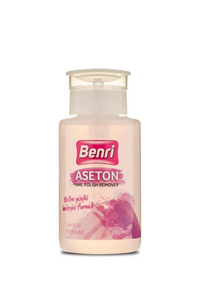 Benri Extra Güçlü Pompalı Aseton 200 ml