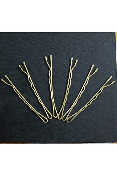 Nurtakı 6 adet sarı renk Tel Toka