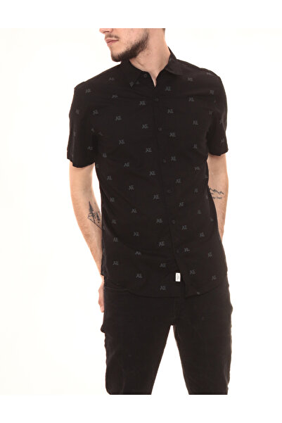 AMERICAN EAGLE Shirt, Black