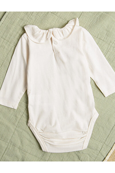 Cool Club Bodysuit, Ecru