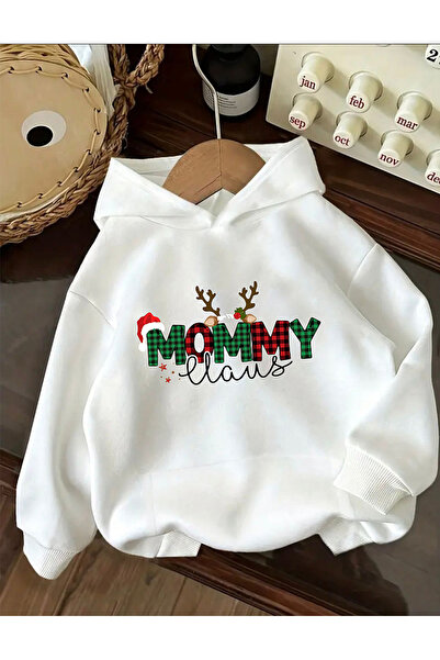 BG BASKI ATÖLYESİ New Year Themed Mommy / Mother Written Plaid Patterned Prin...