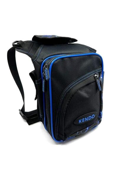 Kendo Belden ve Bacaktan Bağlamalı Balıkçı Spin Çantası