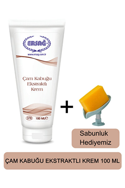 Ersağ Ersag Pine Bark Extract Cream 100 ml - (Our Soap Gift) 378-04