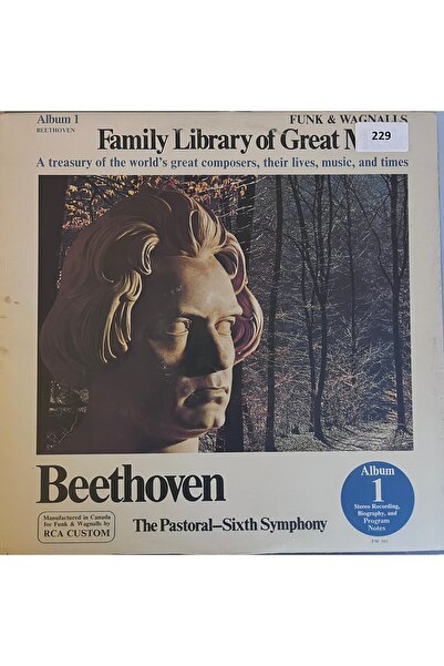 Plak Merkezi BEETHOVEN - ORİJİNAL DÖNEM BASKI KLASİK MÜZİK PLAKLARI