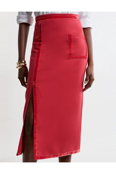 Karen Millen Skirt, red