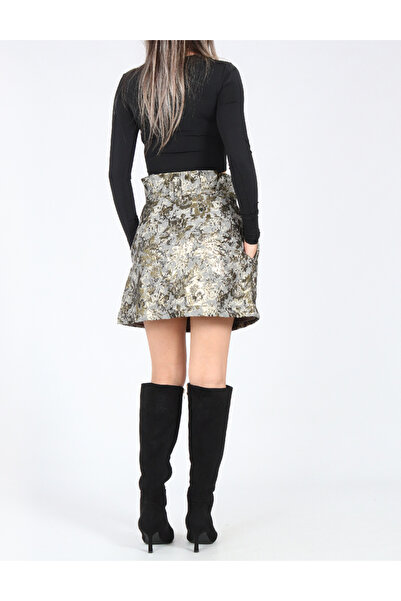 Evendi Skirt, gray/gold