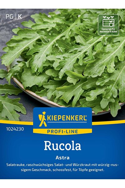 Kiepenkerl Seminte rucola Astra – gust picant si frunze fine, cu protectie ge...