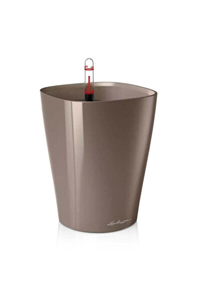 Lechuza Ghiveci cu auto-udare Deltini 1,2 L, bej lucios