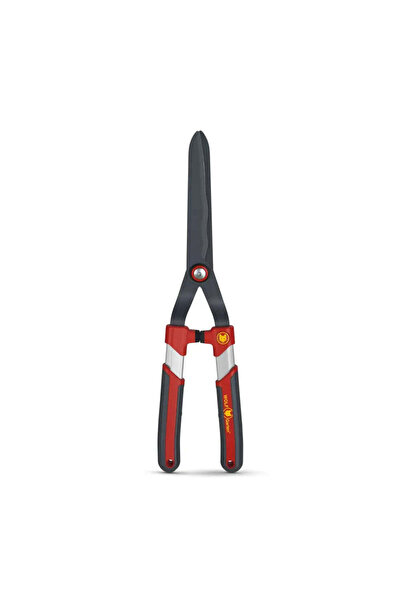 Wolf-Garten HS-WP Hedge Shears, Wavy Stainless Steel Blades, Ergonomic Aluminum Handles, Non-stick,