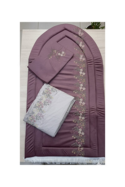 MAYAR طقم سجادة طبي مع شرشف وغطاء مصحف