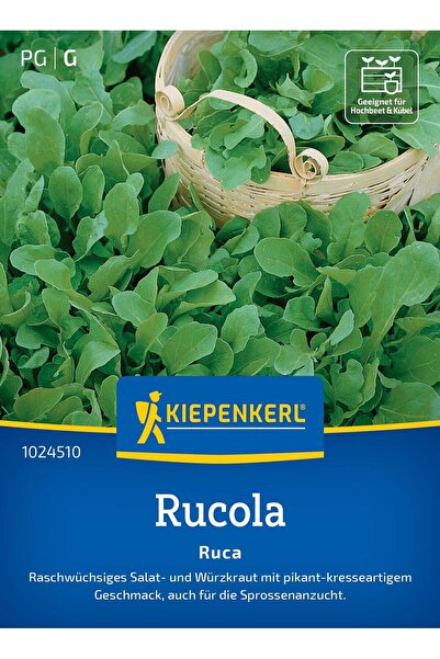 Kiepenkerl Seminte rucola Ruca – ideala pentru salate mixte, cu protectie ger...