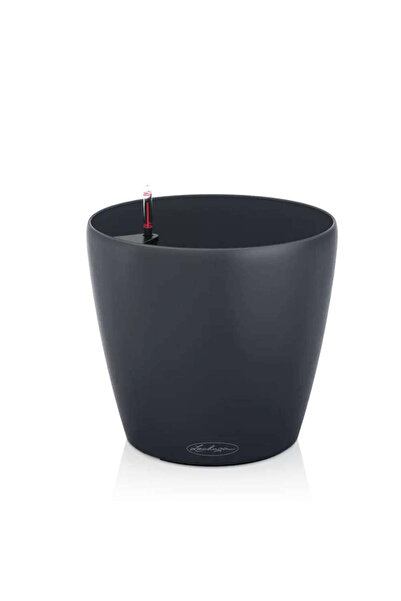 Lechuza Ghiveci cu auto-udare Classico Color 35, 17 L, negru mat