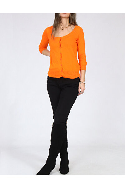 Evendi Cardigan, Orange