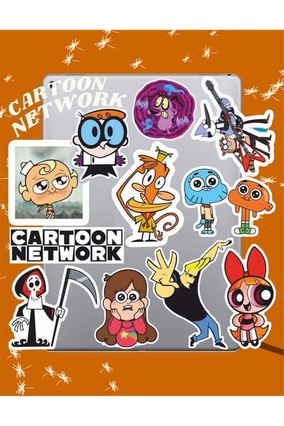 Hediyeni Al مجموعة ملصقات كرتونية من السلسلة 2 |   مفكرة لابتوب، دفتر ملاحظات...