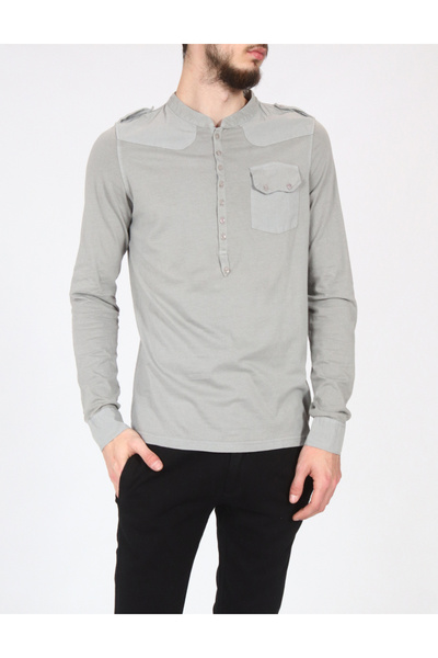 Evendi Blouse, Gray