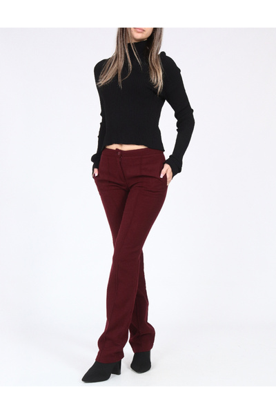 Evendi Pants, Burgundy