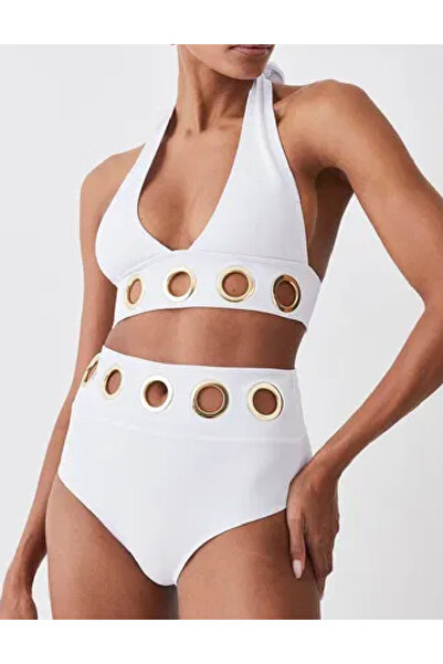 Karen Millen Swim bra, White