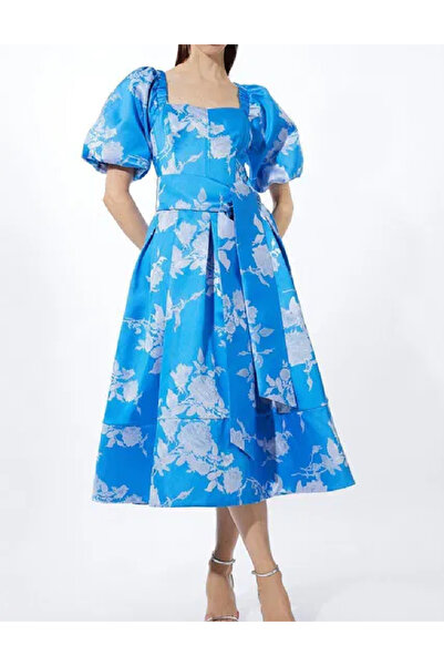 Karen Millen Rochie medie, Albastru