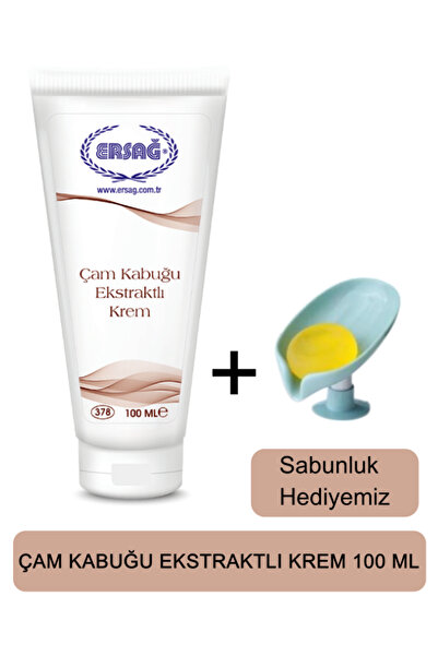 Ersağ Pine Bark Extract Cream 100 ml - (Our Soap Dish Gift) 378-01