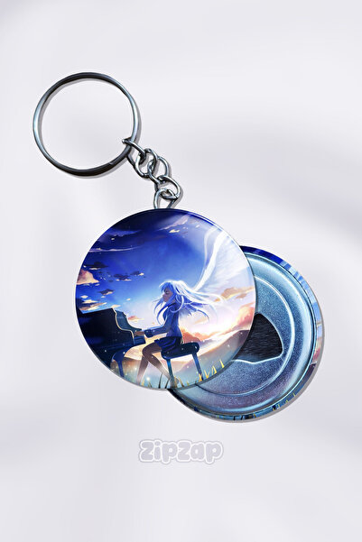 ZipZap حلية مفاتيح على شكل حقيبة أنجل بيت (قطعة واحدة)