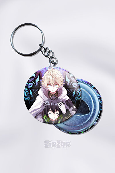 ZipZap حلية مفاتيح على شكل حقيبة من أنمي أواري نو سيراف (قطعة واحدة)