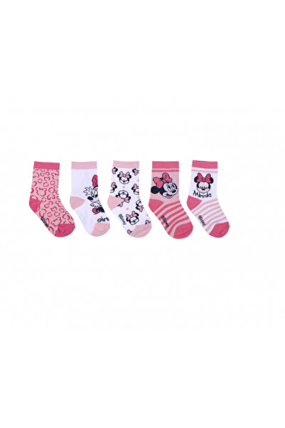 Minnie Mouse Set of 5 pairs of socks in a gift box