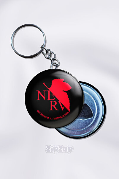 ZipZap Μπρελόκ με στολίδι τσάντας Neon Genesis Evangelion (1 ΤΕΜ.)