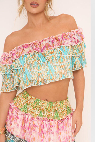 LEVLA PARIS Sonia Layered Long Skirt Suit