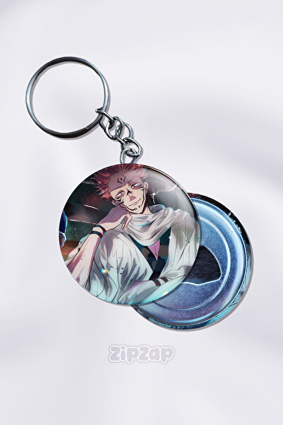 ZipZap حلية مفاتيح على شكل حقيبة من أنمي جوجوتسو كايسن (قطعة واحدة)
