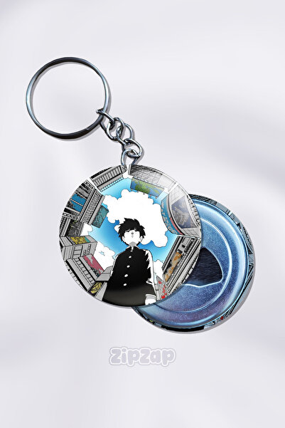 ZipZap سلسلة مفاتيح موب سايكو 100 (قطعة واحدة)