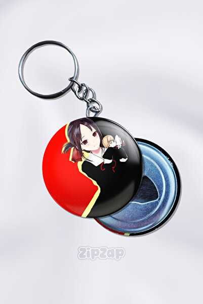 ZipZap Breloc ornament pentru geanta Kaguya Sama (1 buc)