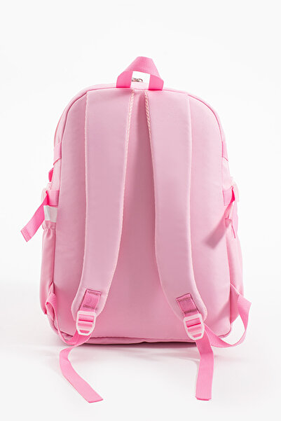 Sona Park Pink Stitch Kawaii Korean Style Multi-Compartment Children's - School Bag, Lunch Box, Pencil Case Set