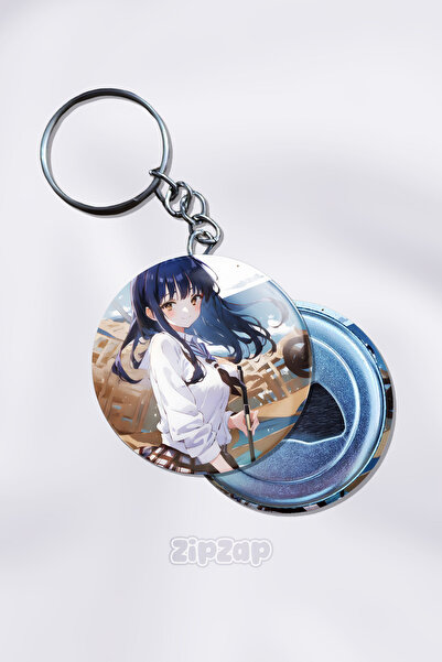 ZipZap حلية مفاتيح على شكل حقيبة من أنمي Boku no Kokoro no Yabai Yatsu (قطعة ...