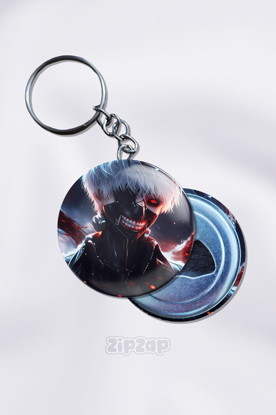 ZipZap حلية مفاتيح على شكل حقيبة من أنمي طوكيو غول (قطعة واحدة)