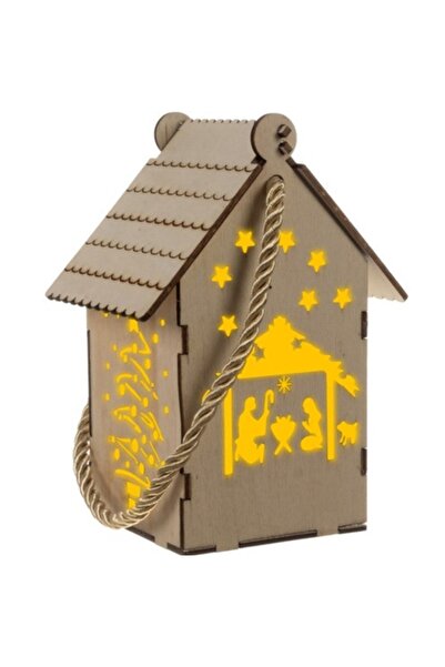 Ruhhy Felinar, decoratiune luminoasa de Craciun in forma de casuta