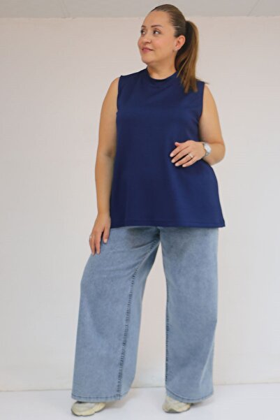 Eslina 58510 Plus Size Short Modal Underwear - Indigo