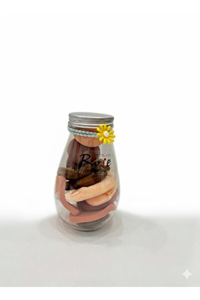 Roesia Rose MAKYAJ SÜNGERİ SETİ ÖZEL KAVANOZ KUTULU 16 PARÇA