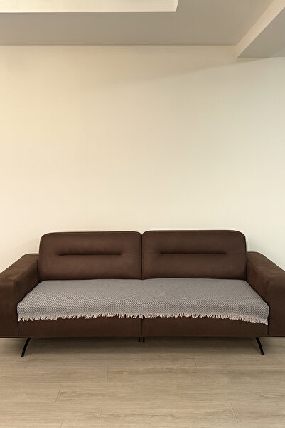 LUNGA VİTA Husa de scaun din material țesut cu model de orz 90x210 bumbac 100...