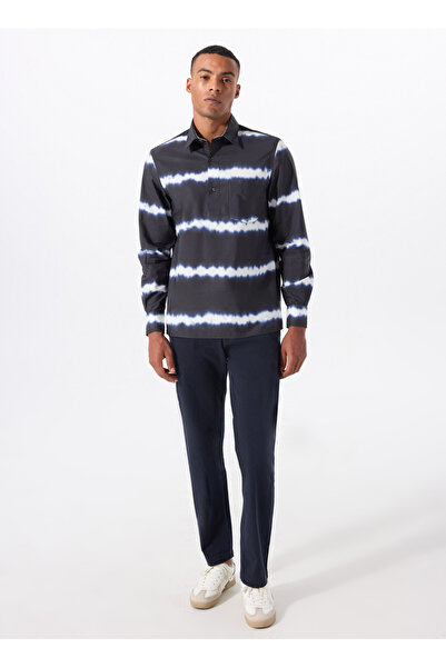 BOSS Lacivert Erkek Normal Bel Regular Fit Chino Pantolon Chino_Regular