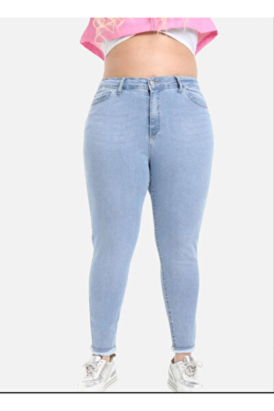 Bella denim Ροζ μπλε Snow Wash ψηλόμεσο παντελόνι ελαστικό ύφασμα μεγάλου μεγέθους Super Skinny Jean τζιν