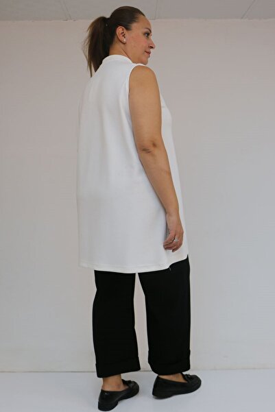 Eslina 58509 Plus Size Long Modal Underwear - Ecru