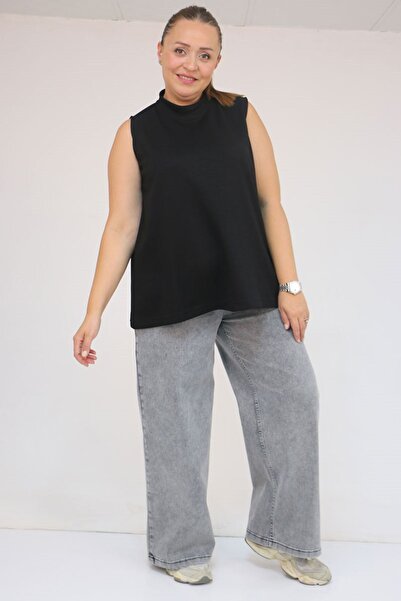 Eslina 58510 Plus Size Short Modal Underwear - Black