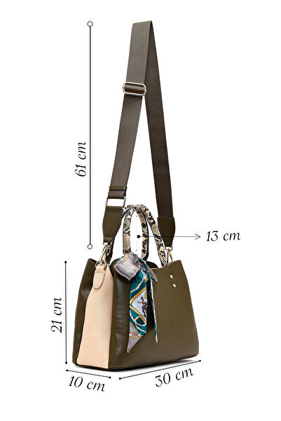 Derimod Women's Green Long Strap Accessory Shoulder Bag 25Abd251614