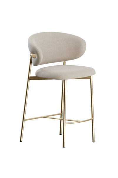 iclalofis 3’ adet 65cm ada sandalyesi bar sandalyesi mutfak sandalyesi Teddy sandalye