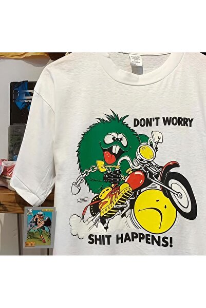 MAYDAY CULTURE Λευκό Unisex Γυναικείο Ανδρικό T-shirt Vintage T-shirt Oversize