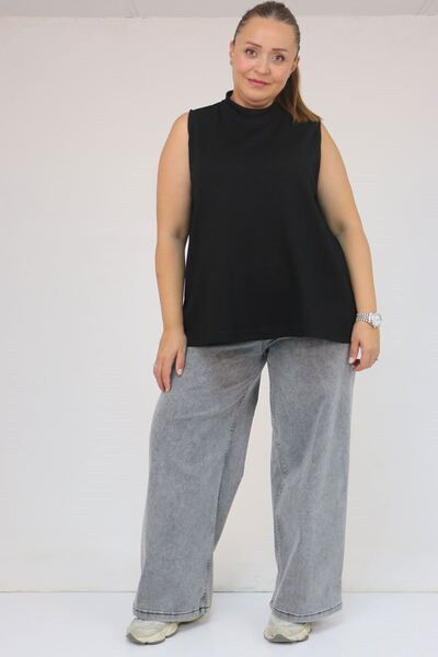 Eslina 58510 Plus Size Short Modal Underwear - Black