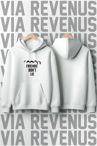 Vordevia Stranger Things Friends Dont Lie cu imprimeu bumbac 100% Calitate Premium cu glugă Swea tricou