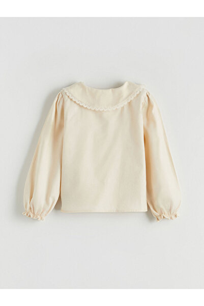 LC Waikiki Baby girl Peter Pan collar shirt, shorts and pantyhose