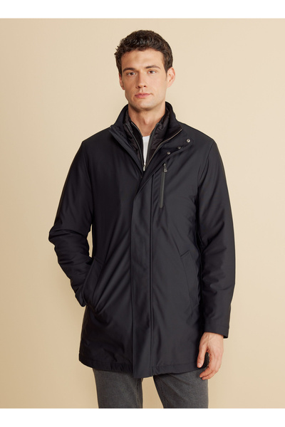 BROOKS BROTHERS Siyah Erkek Kaban